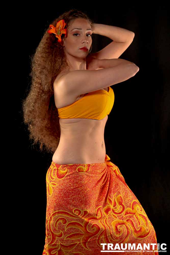 What a blast to get to shoot with a gorgeous Tahitian Dancer.  Ne-Ne was looking for shots to use to promote herself, and I got an opportunity to shoot something truly beautiful and interesting.